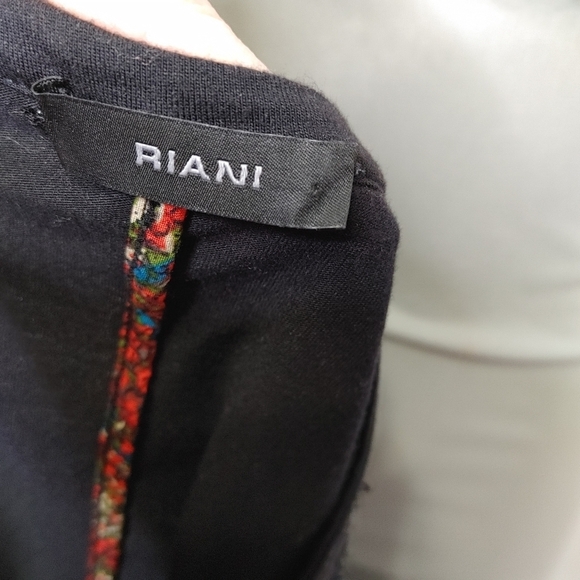 RIANI mixed print sequin cardigan size 6 - Picture 12 of 13